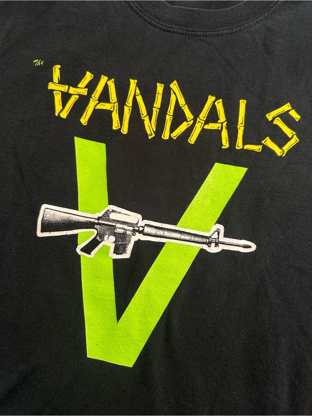 Vintage Neon The Vandals Band Tee